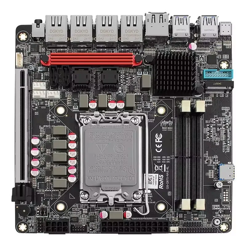vPro Q670 NAS Anakart Max 6*NV - Lga 1700 Ddr5 Itx Motherboard incelemesi ve fiyatı