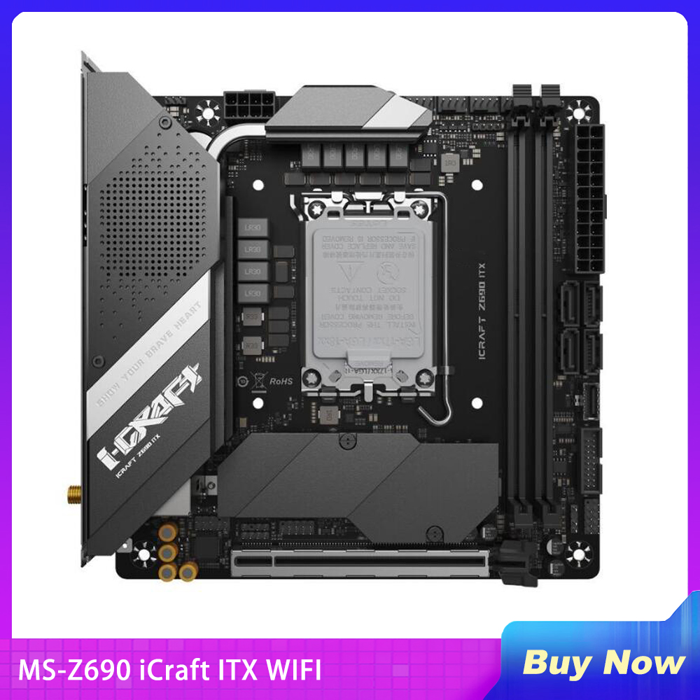 Yeni MS-Z690 iCraft ITX WIFI M - Lga 1700 Ddr5 Itx Motherboard incelemesi ve fiyatı