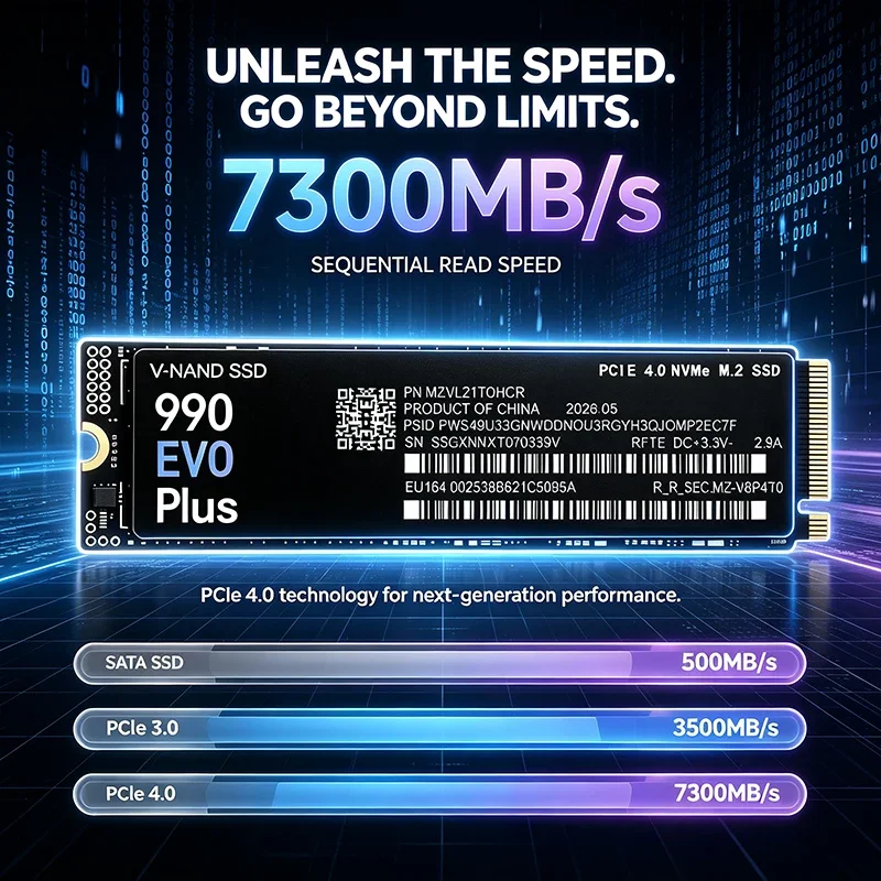 M.2 NVMe SSD 990 EVO Plus 500G - M.2 Nvme 4Tb Pcie 4.0 Ssd incelemesi ve fiyatı