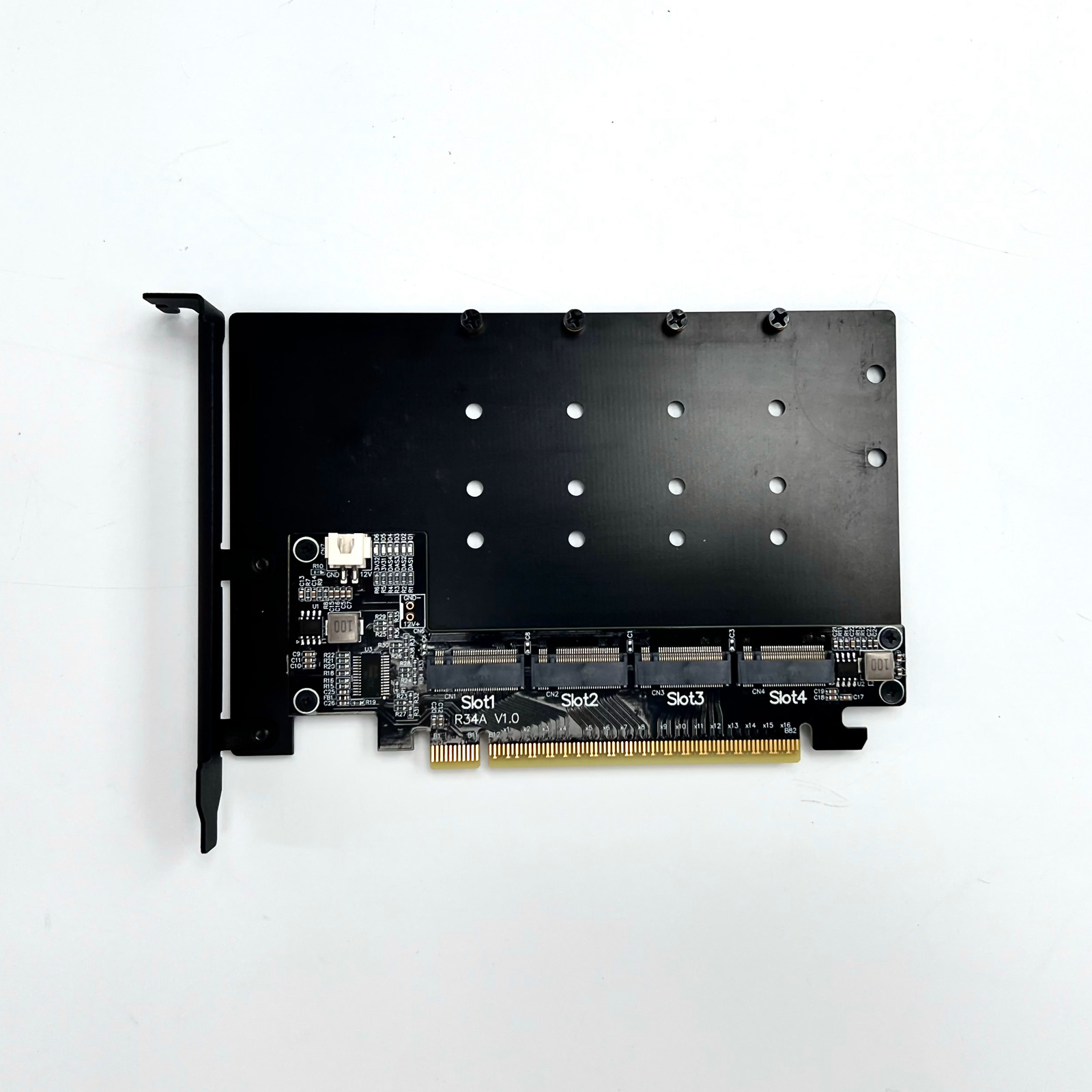 PCIe 5.0 x16 - Dörtlü M.2 NVMe - Quad M.2 Nvme Pcie Bifurcation Card incelemesi ve fiyatı