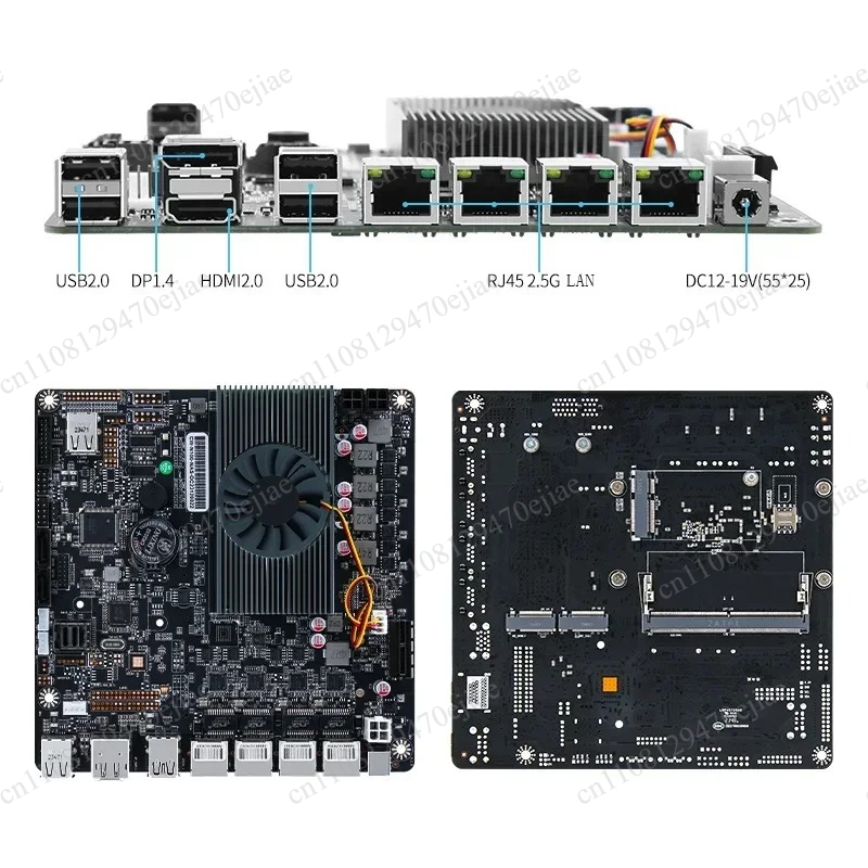 N100 6 Yuvalı NAS Anakartı, Mi - Nas Motherboard N100 6 Sata incelemesi ve fiyatı